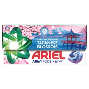 Ariel Allin1 PODS Kapsułki do prania Japanese Blossom 30 sztuk