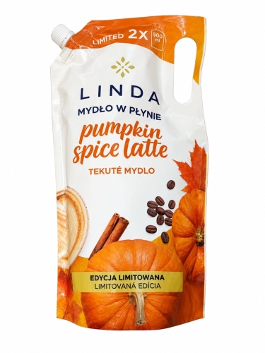 Mydło w płynie Linda 1l uzupełniające Pumpkin Spice Latte