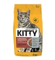 Karma sucha dla kota dorosłego wołowina z warzywami 2 kg Kitty – zdjęcie 2
