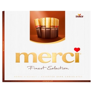 MERCI Finest Selection Czekoladki deserowe bombonierka 250g