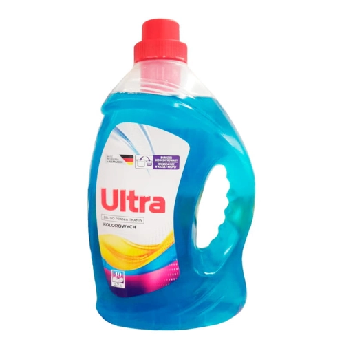 ULTRA Żel do prania tkanin KOLOROWYCH  2,2 l 40 prań