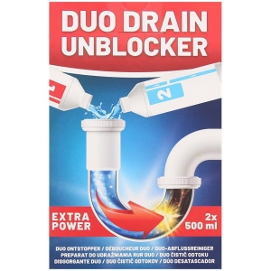 Podwójny Płyn do udrażniania rur 2x500ml