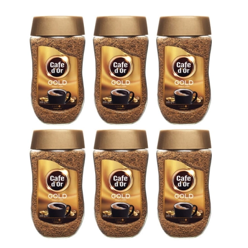 Kawa rozpuszczalna Cafe d’Or Gold 6x200 g