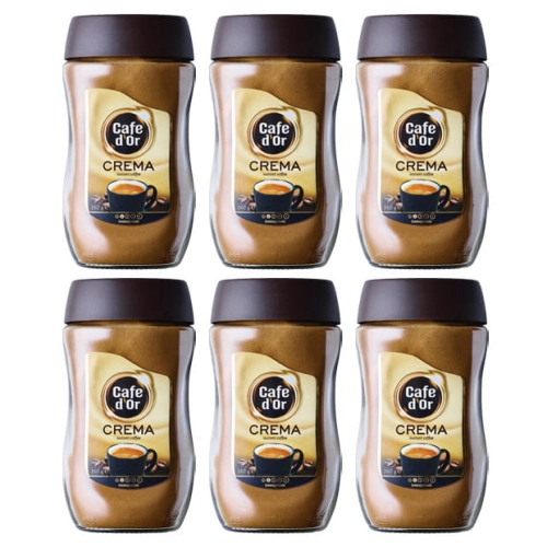 Kawa rozpuszczalna Cafe d’Or Crema 6x160 g