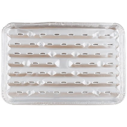 Tacki do grillowania 3 sztuki srebrne 34 x 22,5 cm.jpg