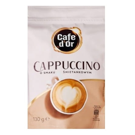 Cappuccino Cafe d’Or o Smaku Śmietankowym 130 g.jpg