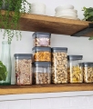 3x Pojemniki na żywność 1,3L Sypkie Płatki Ryż Makaron  3.jpg