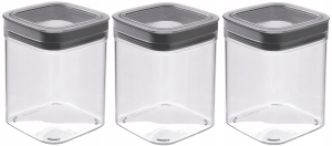 3x Pojemniki na żywność 1,3L Sypkie Płatki Ryż Makaron