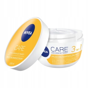 NIVEA Care 3w1 Lekki krem do twarzy przeciwzmarszczkowy 100 ml