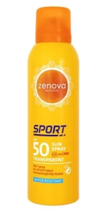 Zenova Sport Spray do opalania SPF 50 200 ml