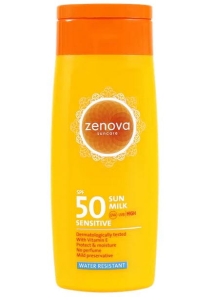 Zenova Sensitive Mleczko do opalania SPF 50 200 ml