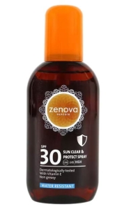 Zenova Clear & Protect Spray do opalania SPF 30 200 ml
