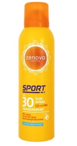 Zenova Sport Spray do opalania SPF 30 200 ml