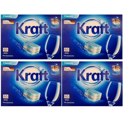 Kraft Tabletki do zmywarki Classic 4x60 szt. 840g.jpg