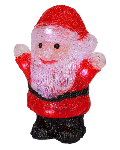 Figurka świąteczna z oświetleniem LED Mikołaj.png