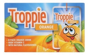 Sok soczek Troppie pomarańczowy 8 x 200ml 