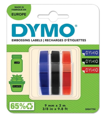 Dymo taśma do wytłaczarki 3D 3 sztuki kolorowa (1).JPG