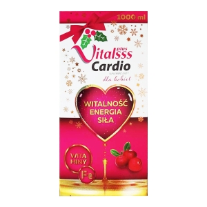 Vitalsss Cardio Dla Kobiet Żelazo Witaminy Żeń-Szeń  1L