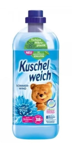 Płyn do płukania 1L 38p KUSCHELWEICH Sommerwind Niemiecki.JPG