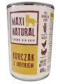Maxi Natural Karma dla kota pełnoporcjowa Kurczak z indykiem 400g