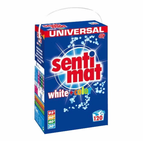 Proszek do prania Sentimat Biały Kolor 120 prań 8 kg.JPG