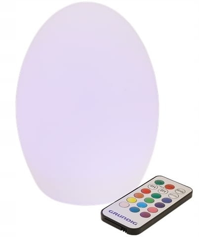Lampa LED kolorowe Jajko świecące  z pilotem Grundig  2.jpg