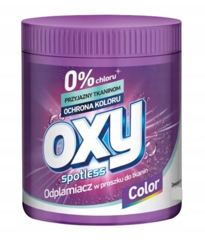 OXY Spotless Color odplamiacz w proszku do koloru 730g.JPG