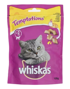 Whiskas Temptations Przysmak dla kota kurczak 105g