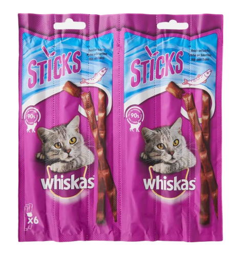 Whiskas Pałeczki dla kota 6x6g łosoś.png
