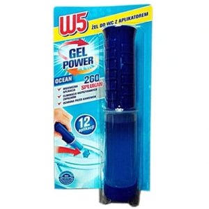 W5 Żel do WC z aplikatorem krążek żelowy Ocean 12 aplikacji 