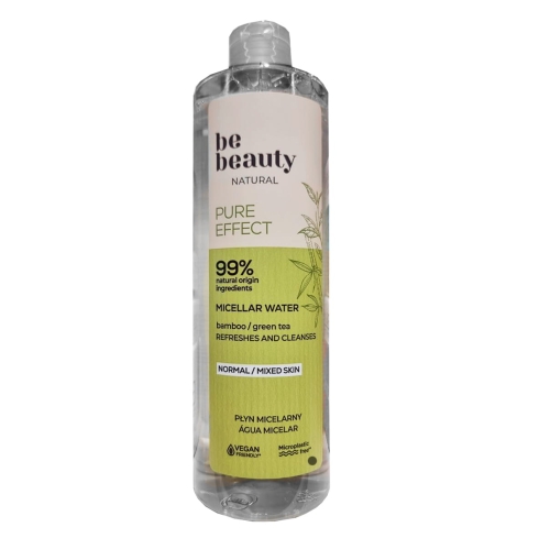 Płyn Micelarny do demakijażu twarzy i oczu BE BEAUTY 400 ml cera normalna.jpg