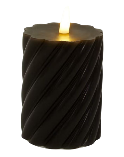 Świeca LED 7 x 9 cm czarna (1).png