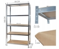 Regał magazynowy metalowy Malatec 180 x 90 x 40 cm.JPG