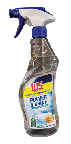Płyn środek do czyszczenia łazienki W5 750 ml.png