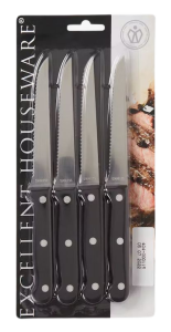 Noże do steków Excellent Houseware  4 sztuki 12 cm
