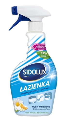 Sidolux Płyn do czyszczenia łazienki mydło marsylskie 500ml.jpg