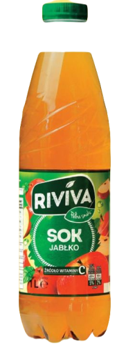 Sok Jabłkowy Źródło witaminy C Riviva 1L.png