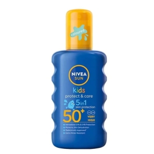 Nivea Sun Kids Nawilżający spray na słońce dla dzieci SPF 50 200ml
