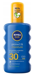 Nivea Sun Protect&Moisture spray do opalania SPF 30 200ml 