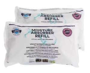 Wkład do pochłaniacza wilgoci Limpro  2 sztuki x 900 gramów