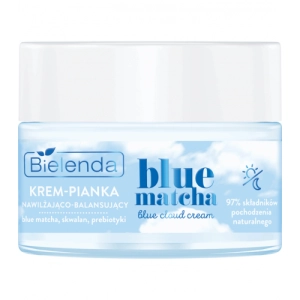 Bielenda Blue Matcha Krem-pianka nawilżająco-balansująca 50 ml