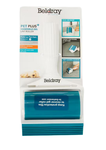 Żelowa rolka do czyszczenia ubrań z sierści Beldray Pet Plus+ (1).png