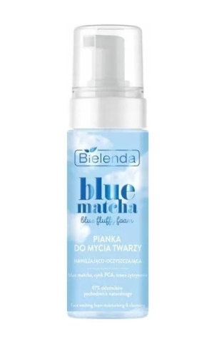 Bielenda Blue Matcha Pianka do mycia twarzy nawilżająco-oczyszczająca 150 ml.JPG
