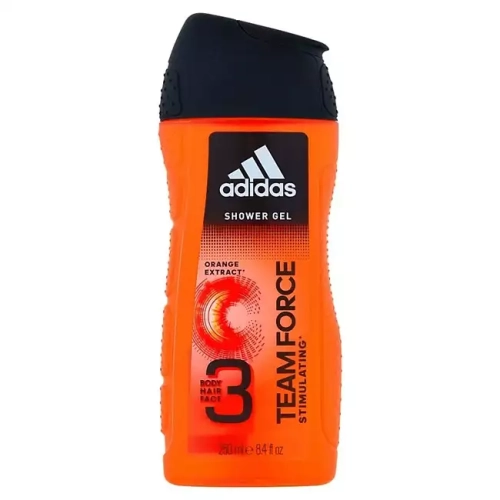 Adidas Team Force 3w1 Żel pod Prysznic dla mężczyzn 250 ml.webp