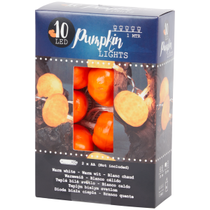 Lampki LED Girlanda  Dynia Halloween 10 lampek 1m