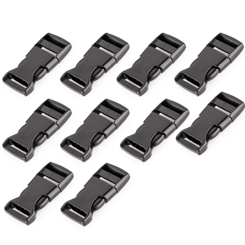 Klamra plastikowa 2,5 x 5 cm zapięcie 10 szt