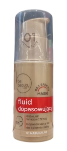 Be Beauty Fluid dopasowujący 01 naturalny 30 ml NIUQI CC podkład
