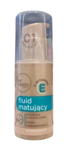 Be Beauty Fluid matujący z witaminą E 01 naturalny 30 ml NIUQI CC podkład
