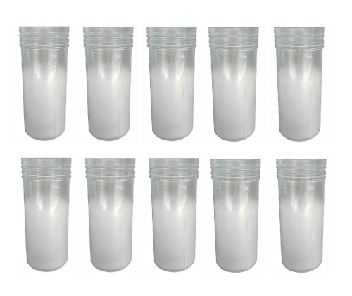 Wkład parafinowy do znicza 32 h palenia 100 g 10 sztuk Lumia.png