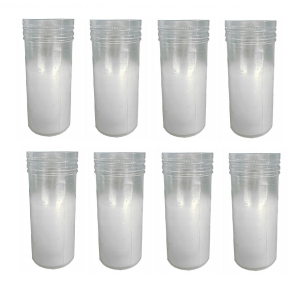 Wkład parafinowy do znicza 48 h palenia 160 g 8 sztuk Lumia 